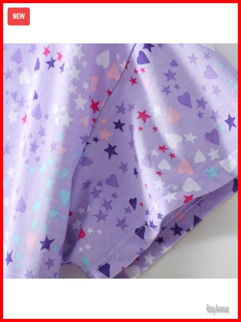 Cotton Blend Short Sleeve Pajama Set with Shorts